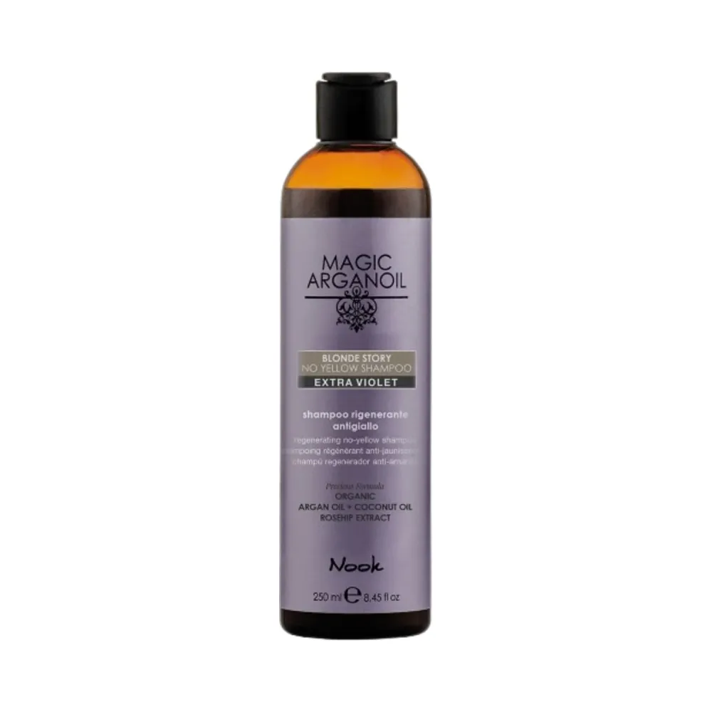 Nook Magic Argan Oil Blonde Story No Yellow Shampoo