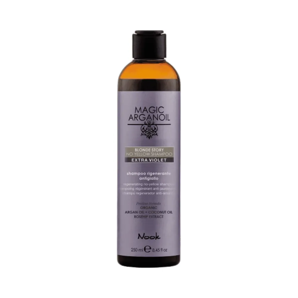 Nook Magic Argan Oil Blonde Story No Yellow Shampoo