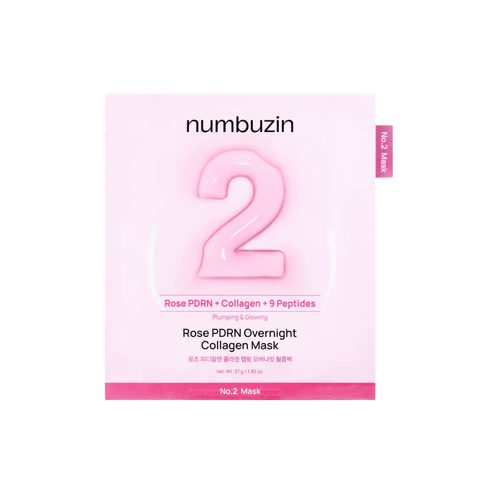 [Numbuzin] No.2 Rose PDRN Overnight Collagen Mask (1ea)