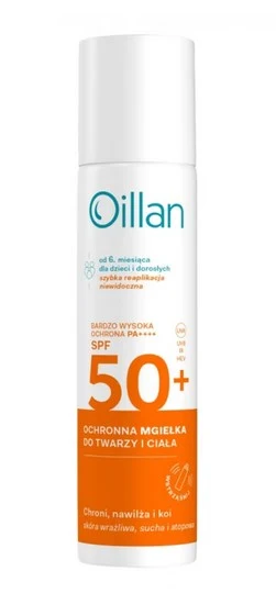 OILLAN Auringonsuojasuihke SPF50 (75 ml)