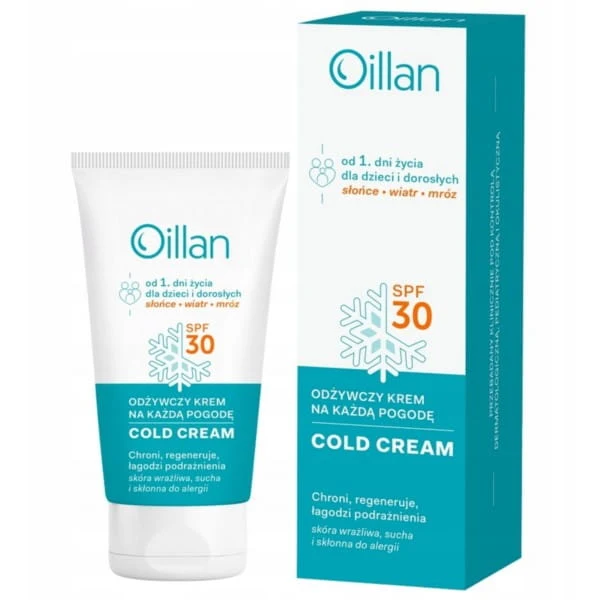Oillan Cold Cream suojaava kasvo- ja ruumiinvoide 50 ml