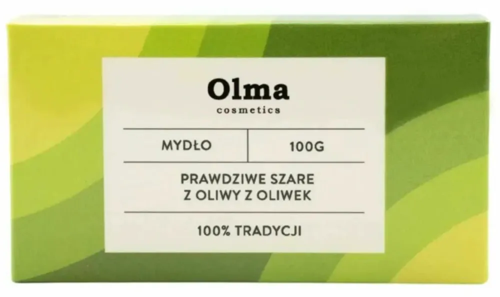 Olma Cosmetics "Aito harmaa" oliiviöljysaippua 100 g