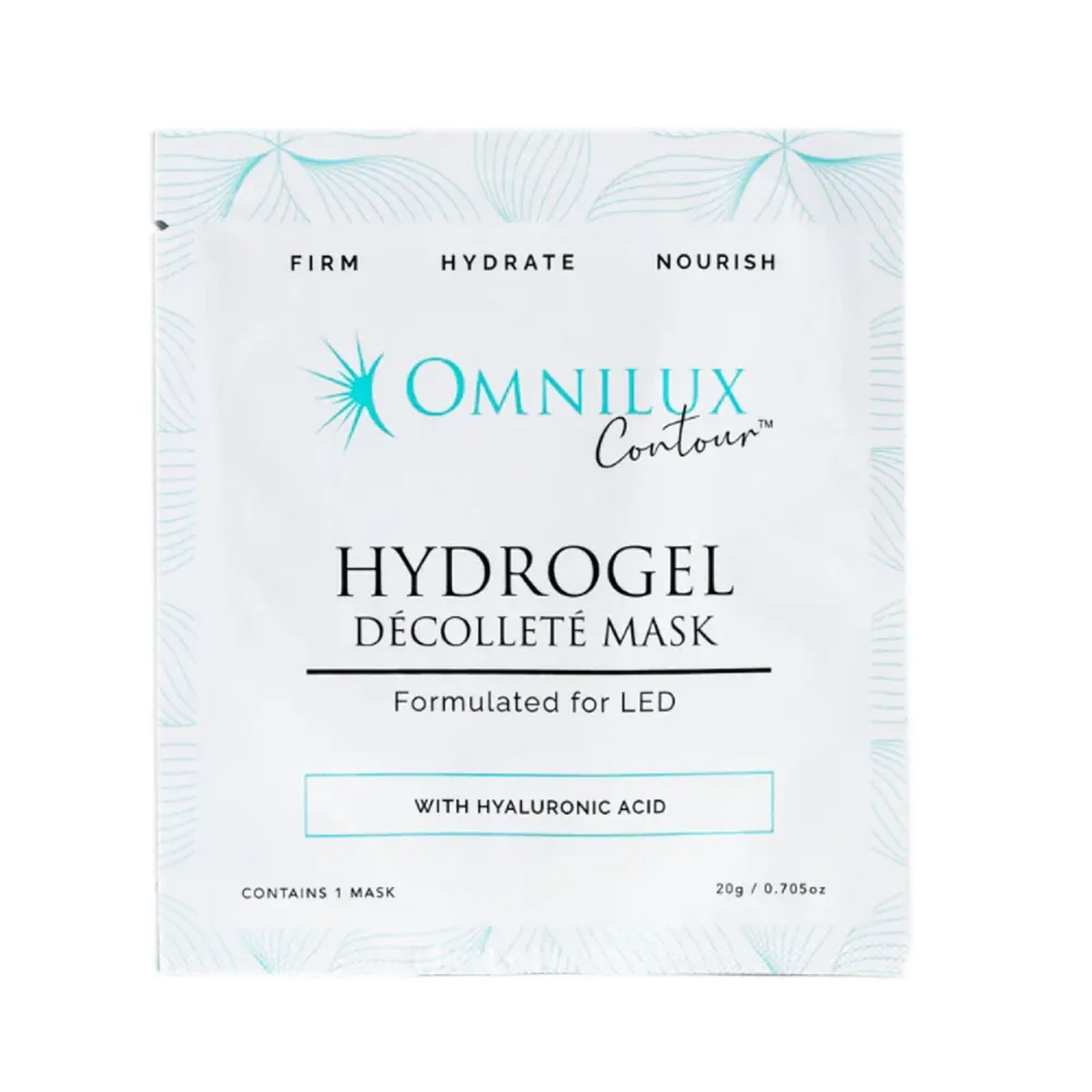 Omnilux -hydrogeeli DeCollete -maski