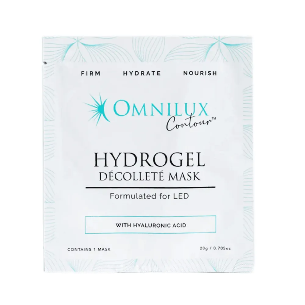 Omnilux -hydrogeeli DeCollete -maski
