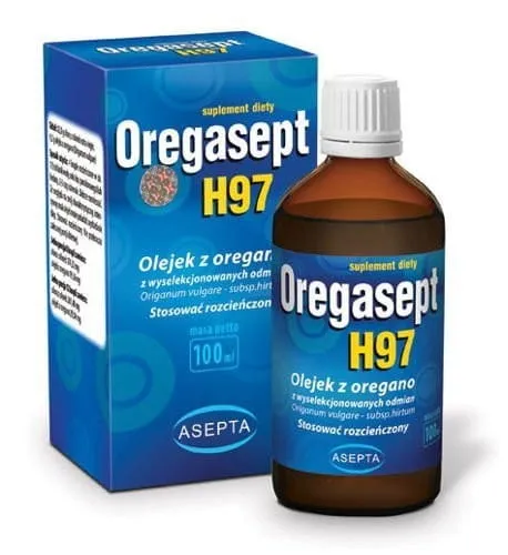 Oregonasept h97 100ml - ASEPTA Origanum-öljy