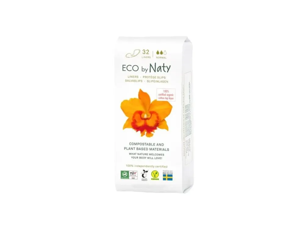 Orgaaniset hygieniasuojat, normaalit, 32 kappaletta ECO NATY
