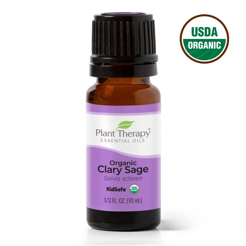 Organic Clary Sage eteerinen öljy 10ml - Plant Therapy