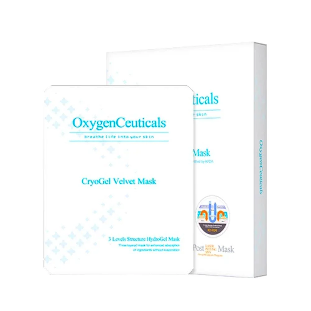 Happeakuvat Cryogeel Velvet Mask OxygenCeuticals