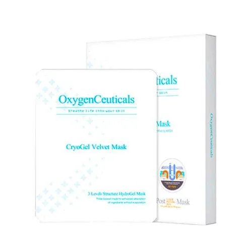 Happeakuvat Cryogeel Velvet Mask OxygenCeuticals