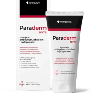 Paraderm FORTE hiustenpesuaine ichtyolitikolla ja siklopiroksilla 150g PARAMEDICA