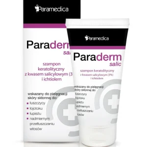 Paraderm keratolyyttinen shampoo salisyylihappoa (3 %) ja iktyolia sisältävä 150g PARAMEDICA