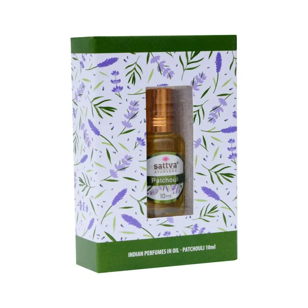 PARFUMS À L'HUILE DE PACULA (ROLL-ON) 10 ml - SATTVA (AYURVEDA)