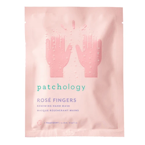 Patchology Rose Sormet kosteuttavat ja ikääntymistä estävät käsimaski (1 pari)