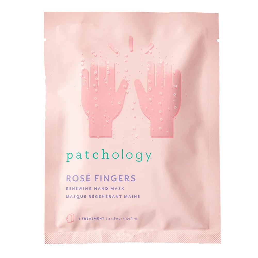 Patchology Rose Sormet kosteuttavat ja ikääntymistä estävät käsimaski (1 pari)