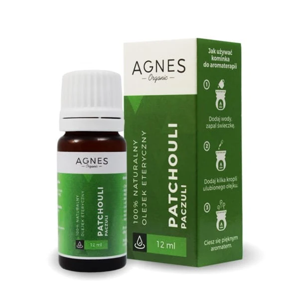 Patchouli-essenssiöljy 12 ml - AGNES BIO
