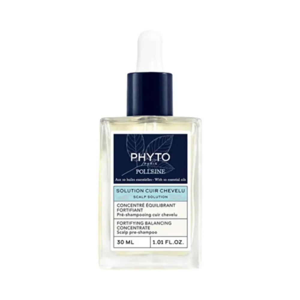 Phyto -päänahan liuos, joka vahvistaa tasapainotuskonsentraatin