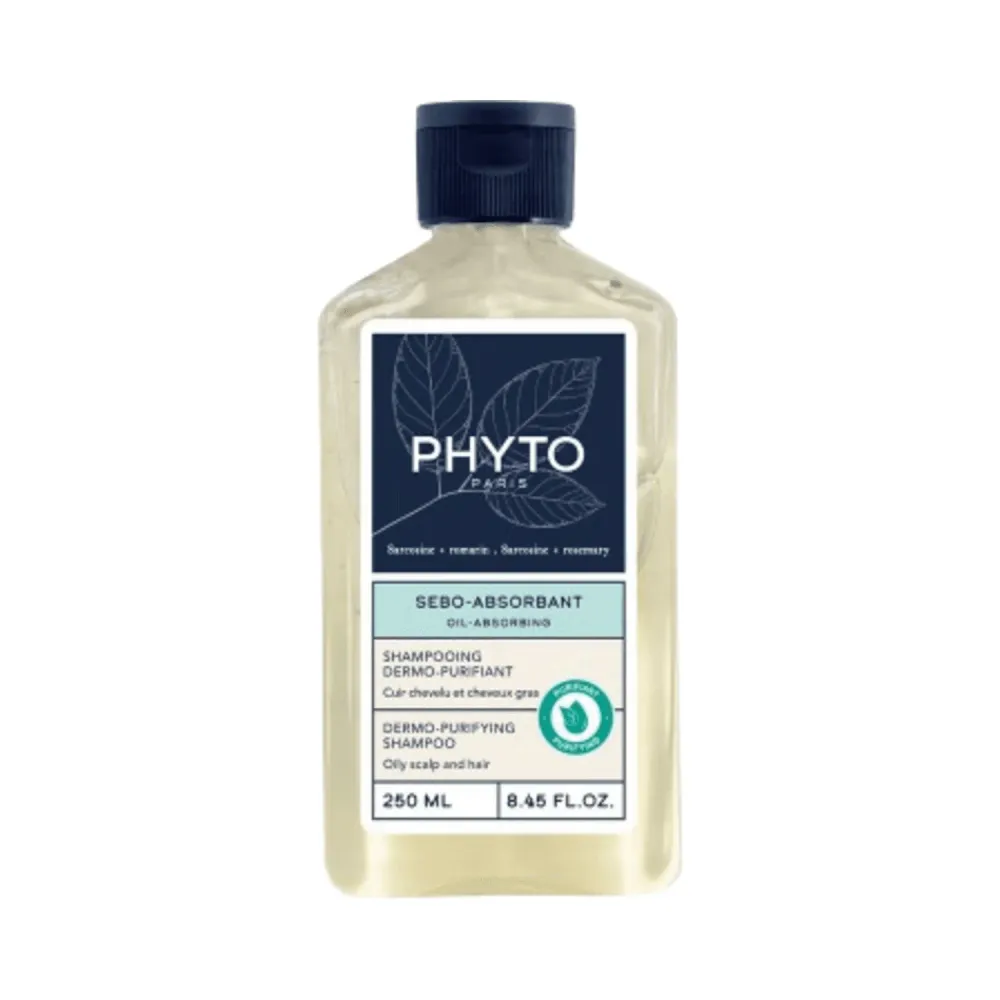 Phyto-päänahan liuos Dermo-puristava shampoo