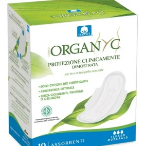 Päivähygieniapyyhkeet 10 kpl BIO ORGAN(Y)C