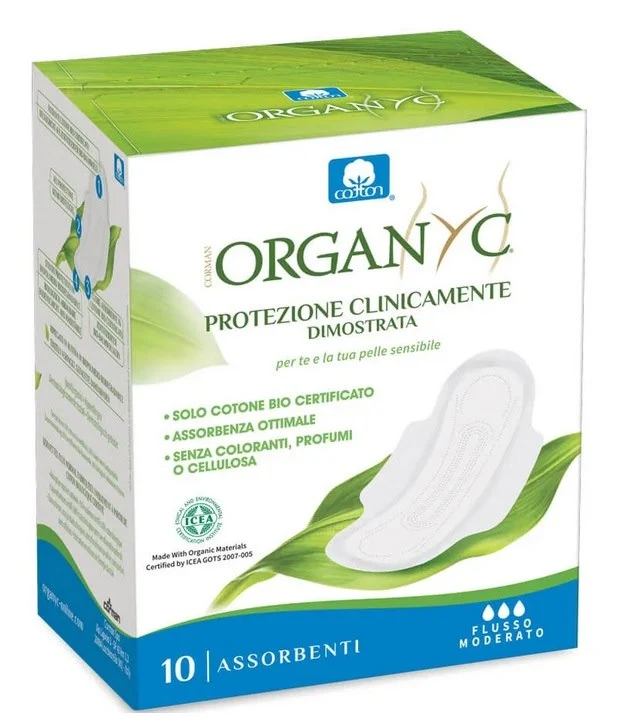 Päivähygieniapyyhkeet 10 kpl BIO ORGAN(Y)C