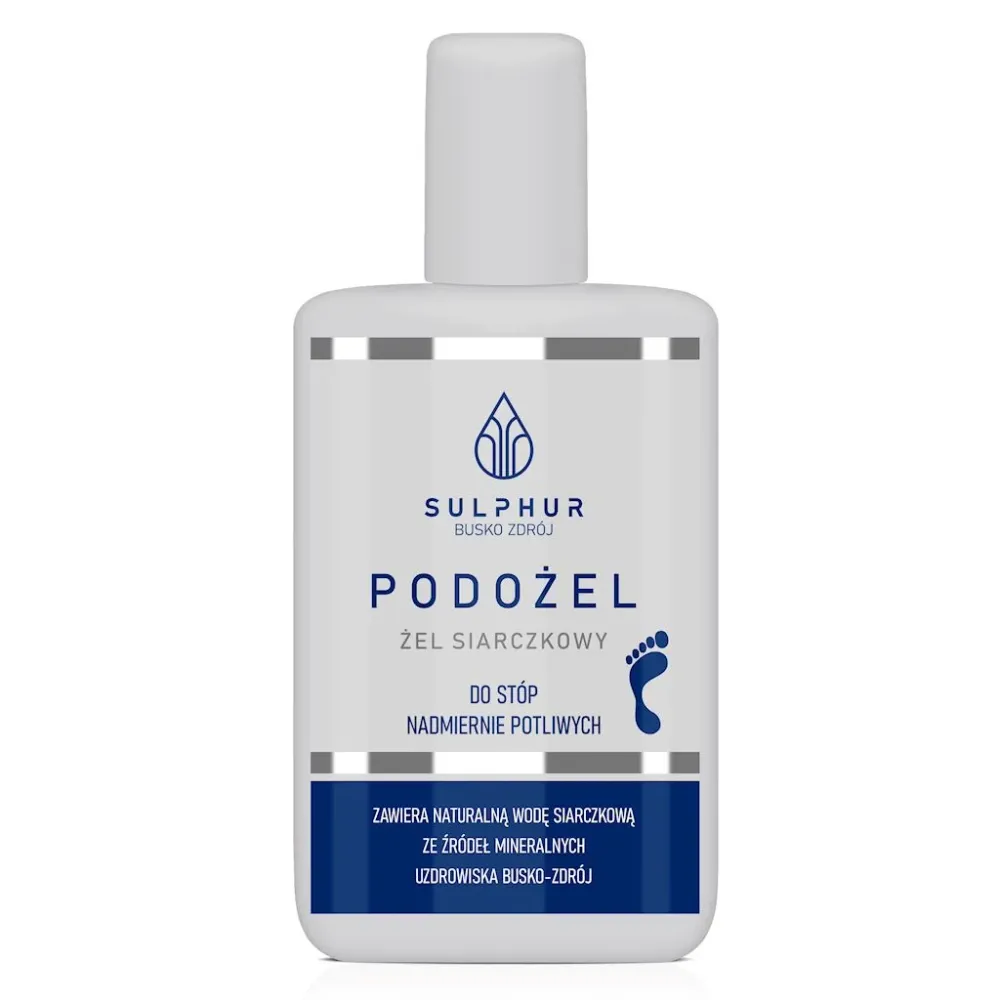 Podožel-rikkigeeli liiallisesti hikoileville jaloille 135g RIKKI
