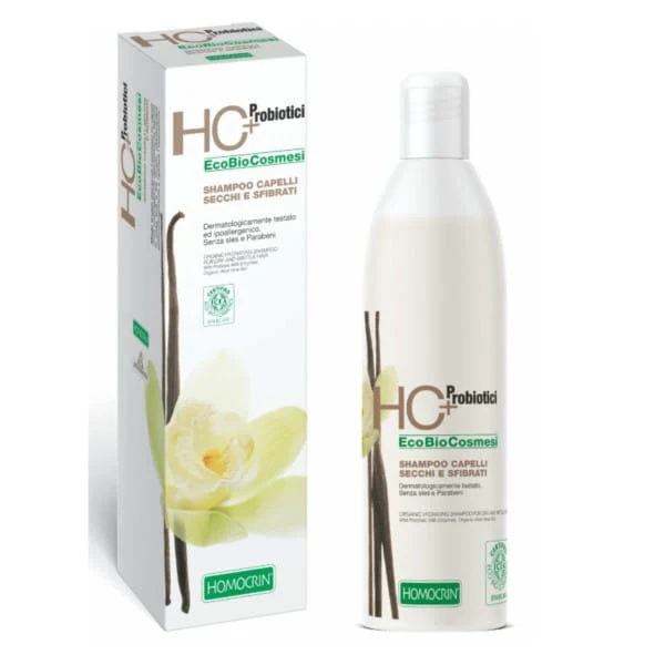 HC + Probioottien shampoo kuiville ja vaurioituneille hiuksille