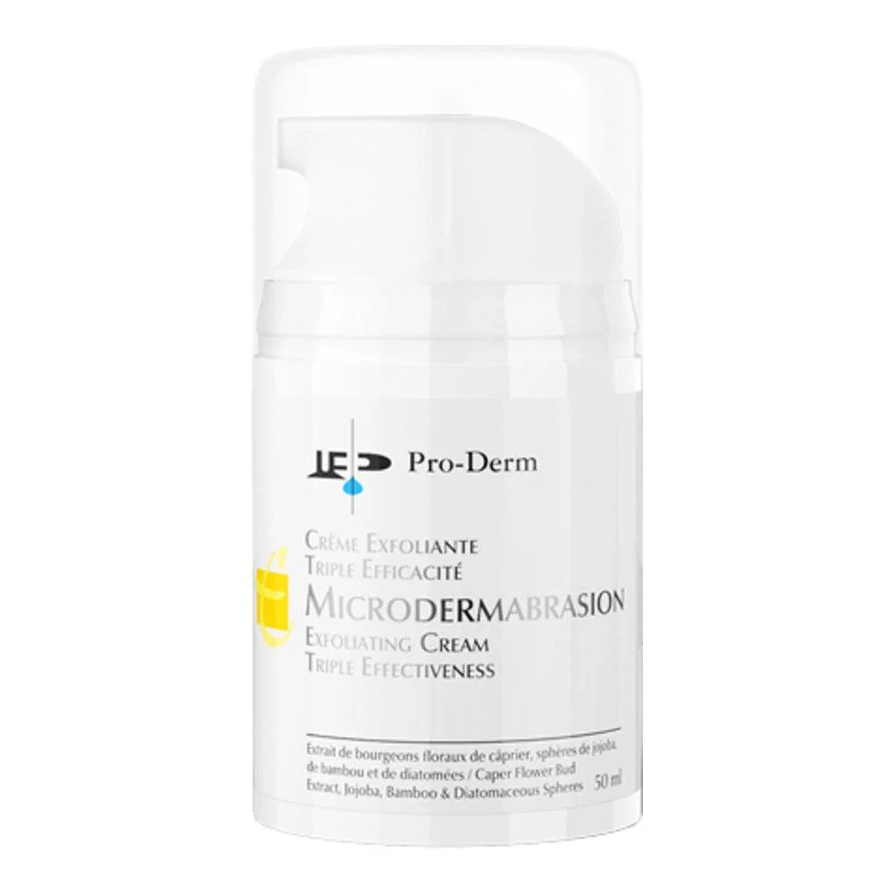 Proderm -mikrodermabrasio -kuorinta kerma