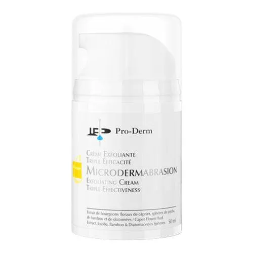 Proderm -mikrodermabrasio -kuorinta kerma
