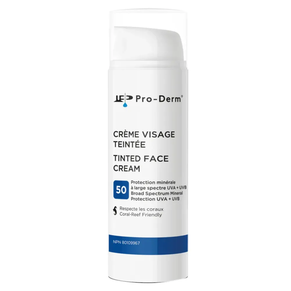 Tuotannon sävytetty mineraalikerma SPF 50 ProDerm