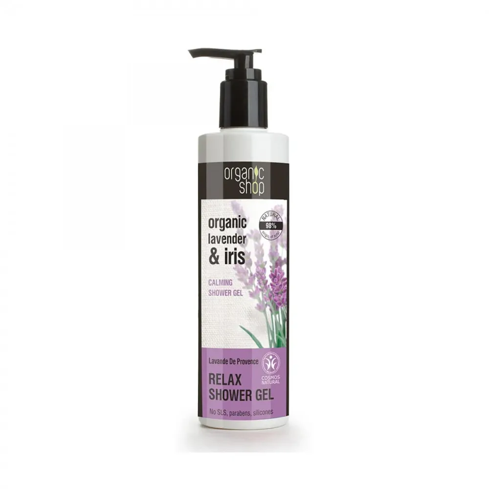 Provencelainen laventeli-suihkugeeli 280 ml - BOUTIQUE BIO
