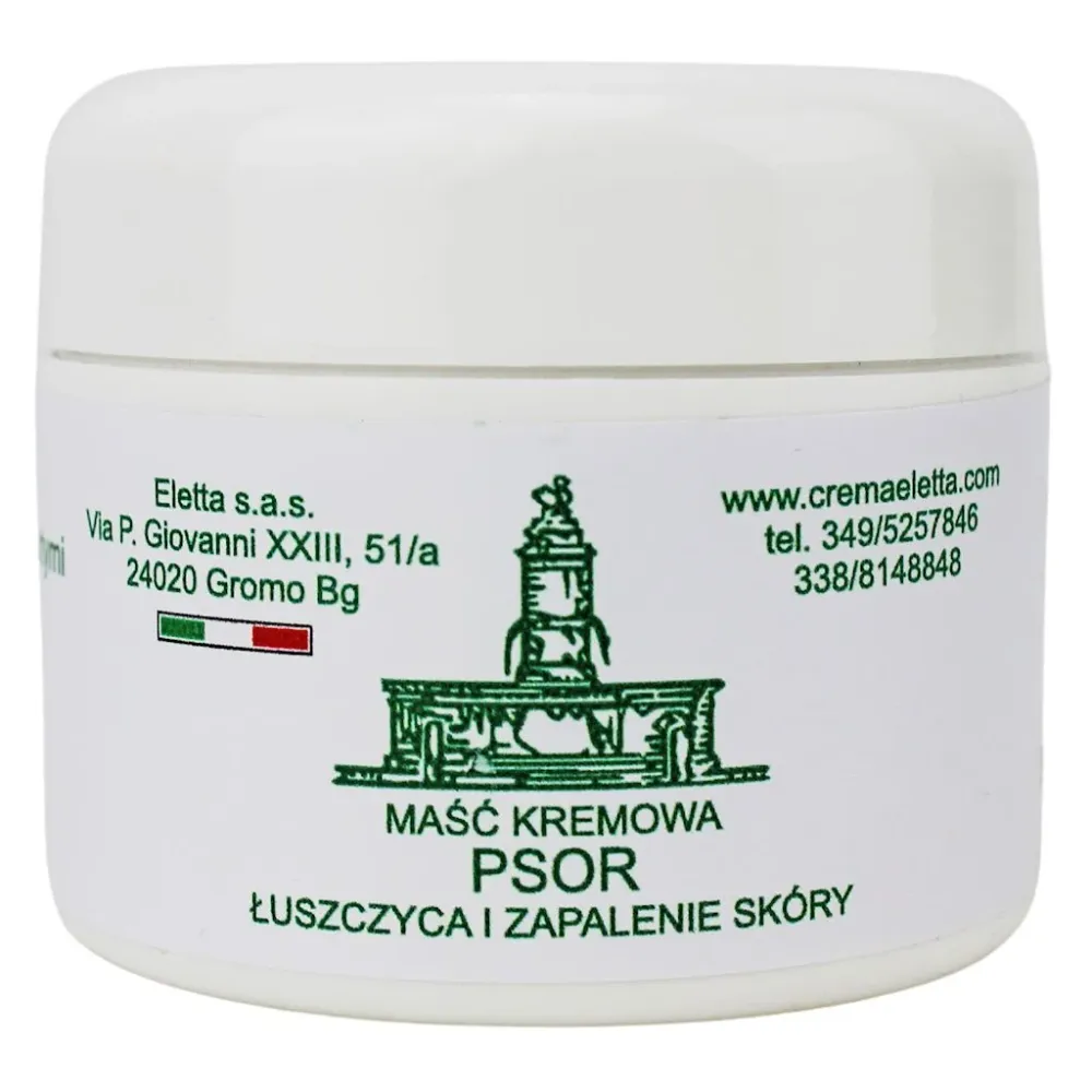 PSOR VOIDE KREEMI Psoriaasille ja Dermatitille 50 ml - ELETTA