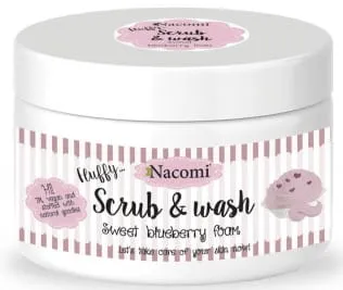 Puhdistava mousse mustikka 180 ml NACOMI