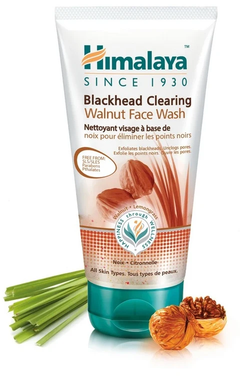 Puhdistava saksanpähkinäkasvovesi 150 ml HIMALAYA