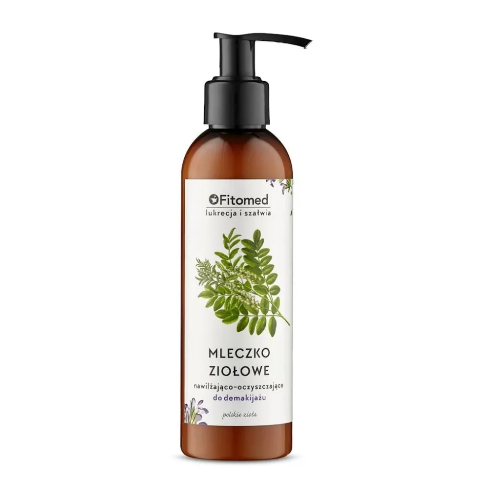 Puhdistusmaito lakritsilla ja salvialla 200ml FITOMED