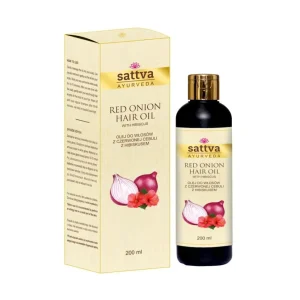 Punaisen korianterin ja hibiskuksen hiusöljy 200 ml - SATTVA