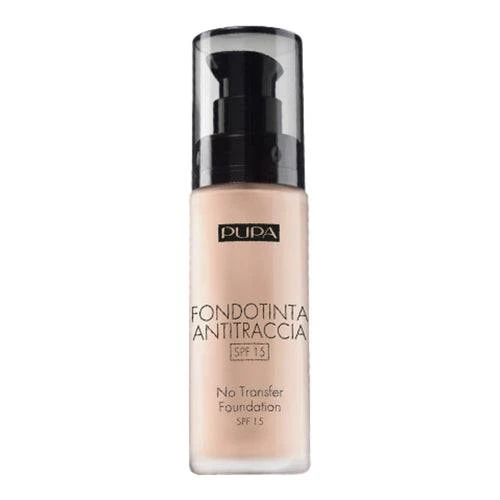 Pupa NO TRANSFER FOUNDATION 30 ml / 1,01 fl oz