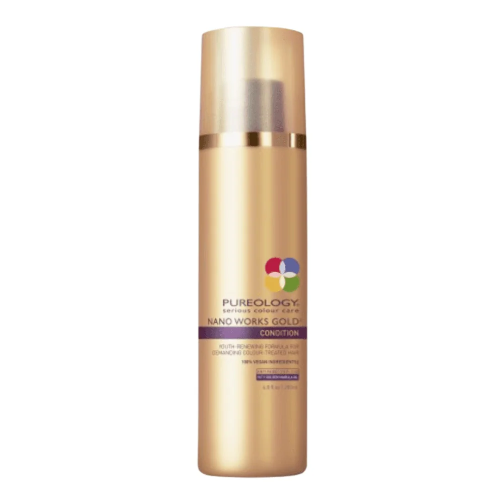 Pureology Nano työskentelee kultahoitoaine,