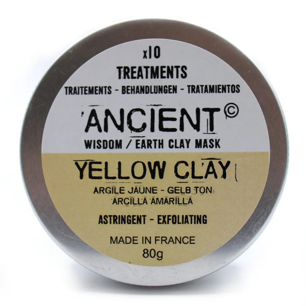 Ranskalainen keltainen savinaamio 80g