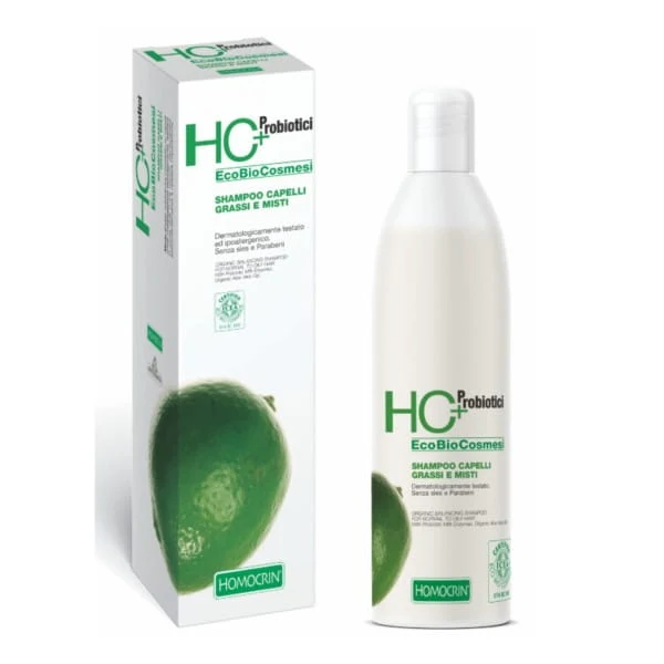 Rasvaisille hiuksille tarkoitettu shampoo HC + Probiotici