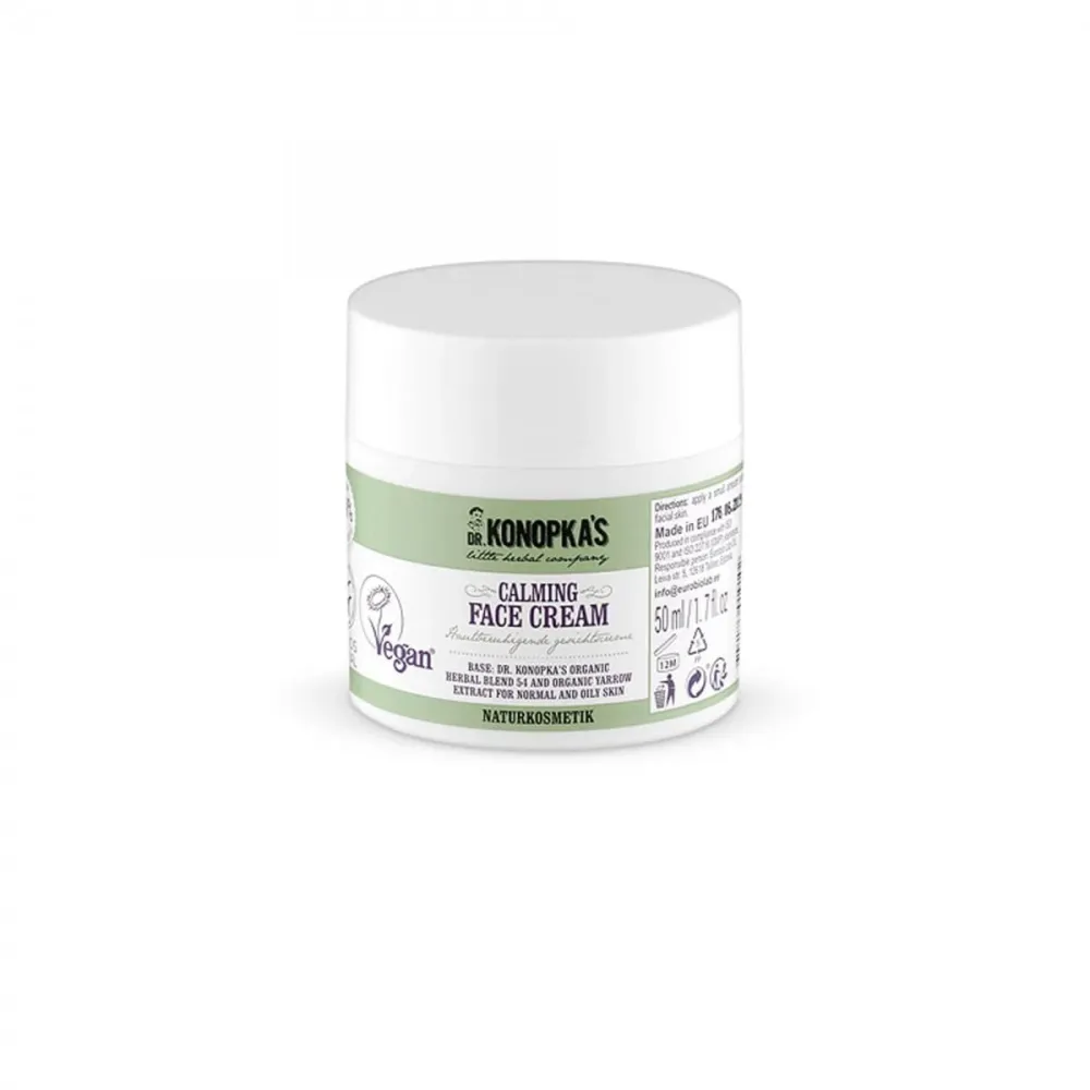 Rauhoittava kasvovoide normaalille iholle 50 ml