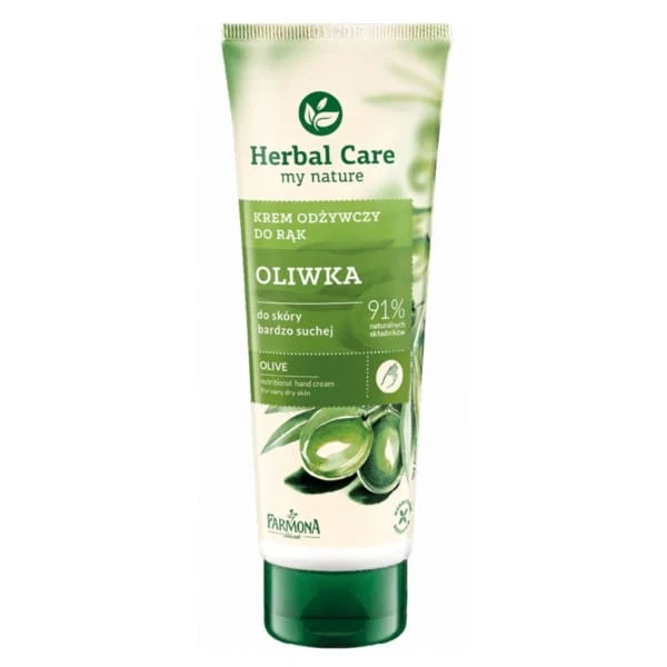 Ravintoöljyllä täyttynyt käsivoide 100 ml HERBAL CARE