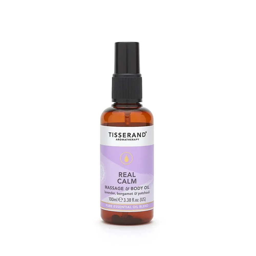 Real CALM Hieronta- ja Kehoöljy 100 ml TISSERAND