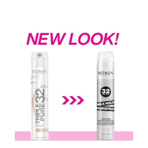 Redken Triple Pure 32 neutraali tuoksu Max Hold Hiusspray