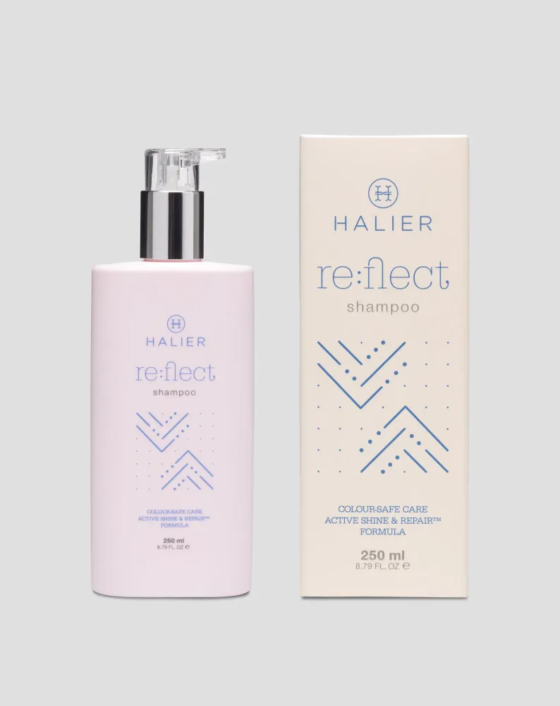 Re:flect parabeeniton shampoo värjätyille hiuksille 250 ml Halier