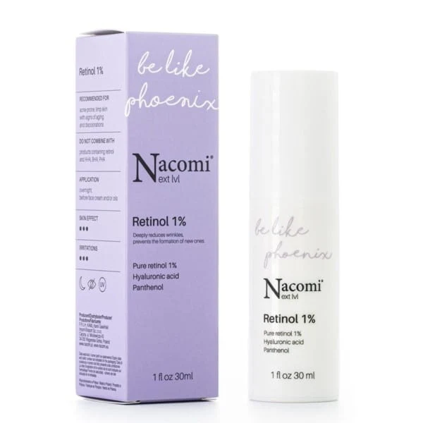Retinoli 1% seerumi 30 ml NACOMI yö