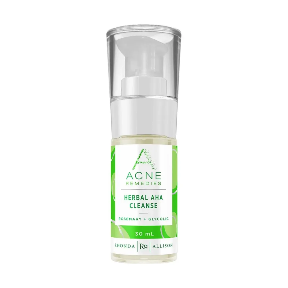 Rhonda Allison Acne -korjaus Yrtti AHA Cleanse