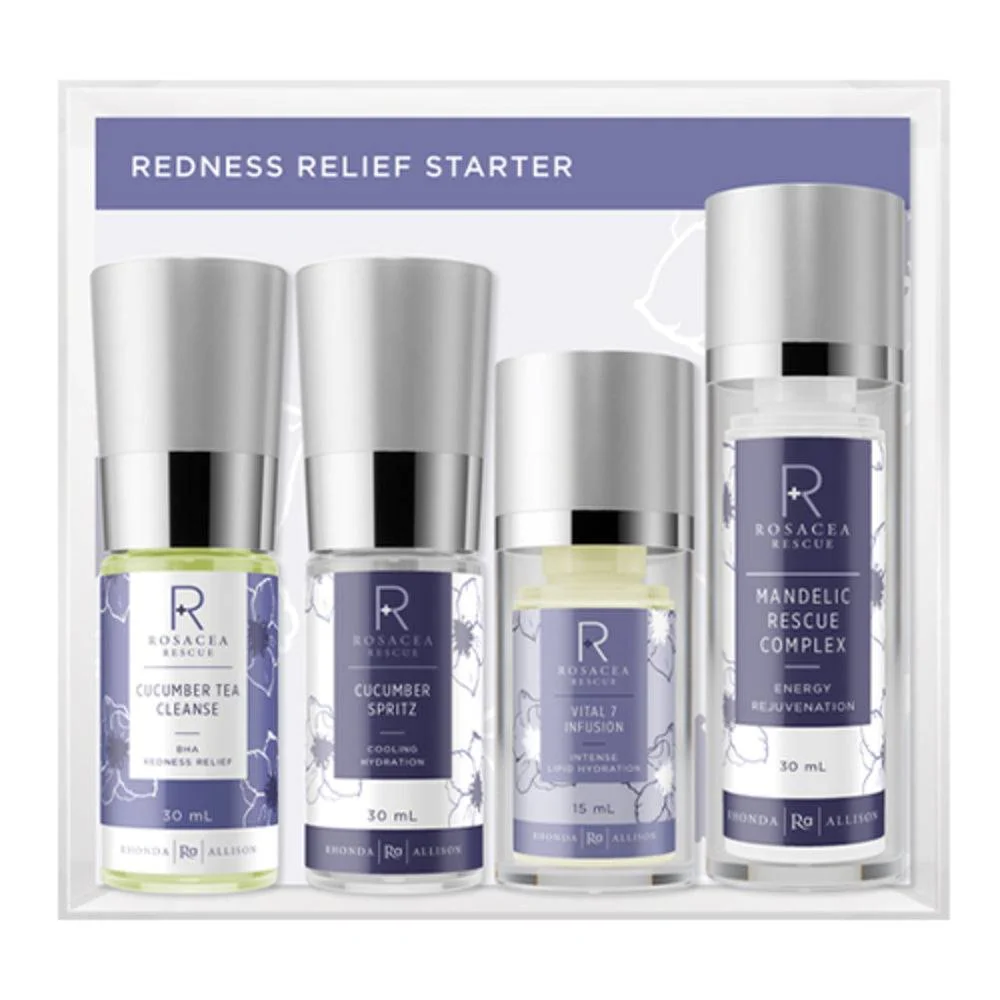 Rhonda Allison Rosacea Rescue Redness Relief Starter Travel Kit