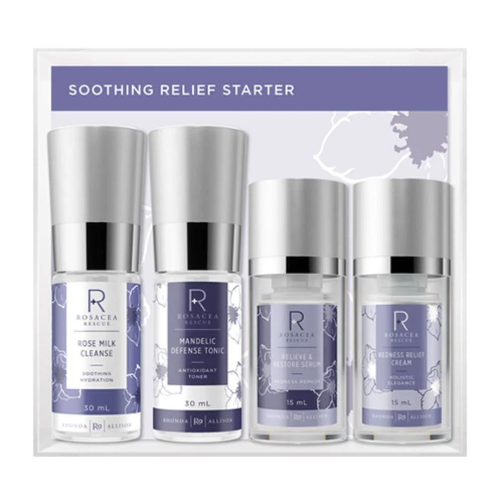 Rhonda Allison Rosacea Rescue Soothing Relief Starter Travel Kit