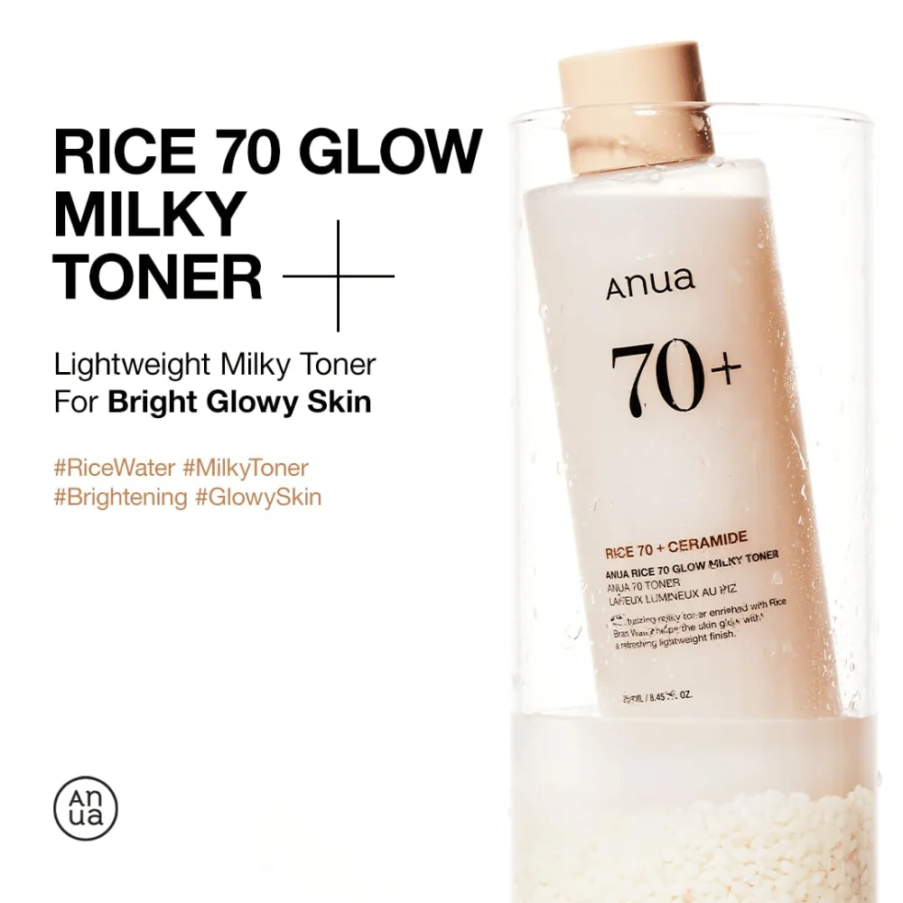Rice 70 Glow Milky Toner 250ml