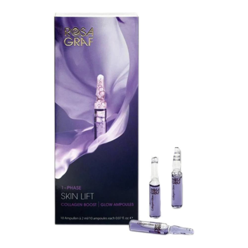 Rosa Graf 1 -vaiheinen ihon nostokollageeni Boost Ampoules - hehku
