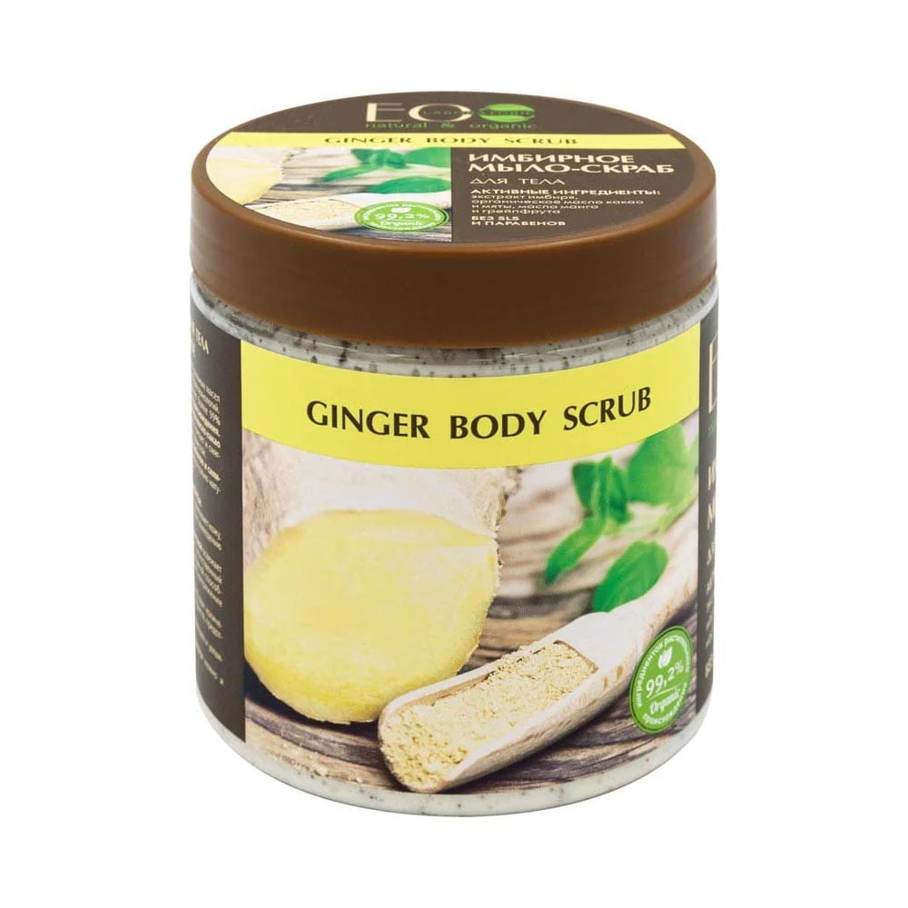 Ruumiinkuorintasaippua inkivääri 450 ml ECO LABORATOIRE